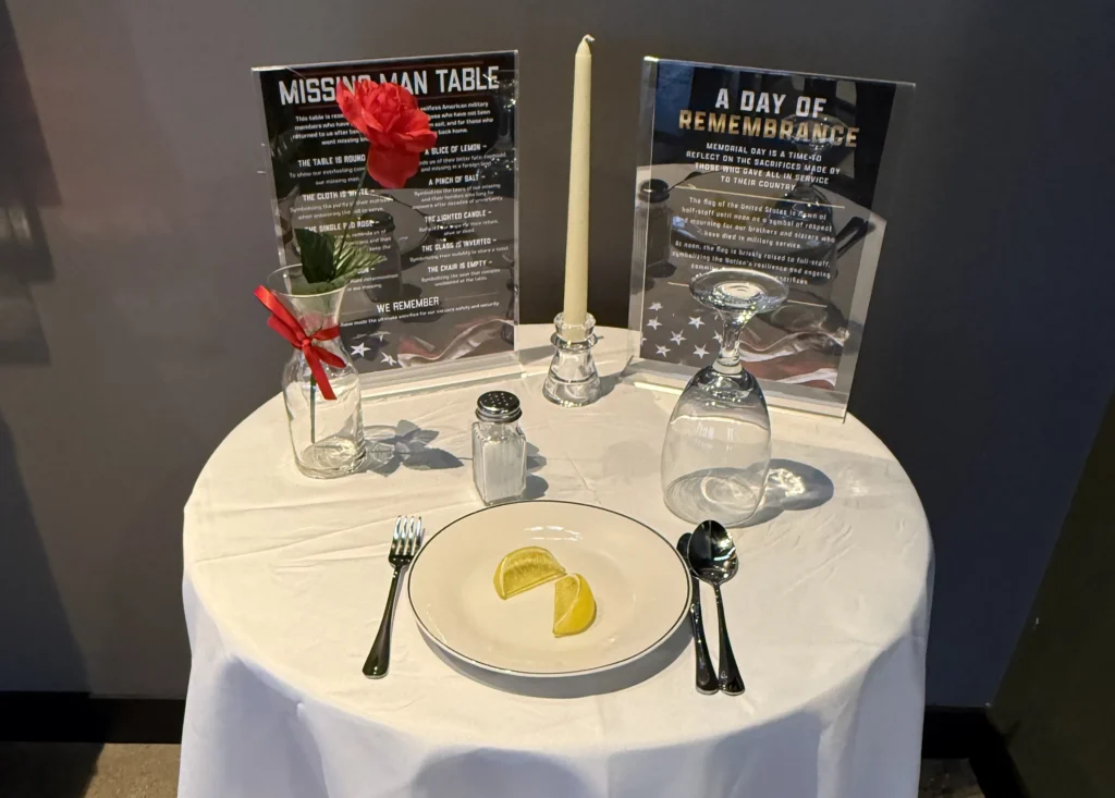 Missing Man Table Norfolk