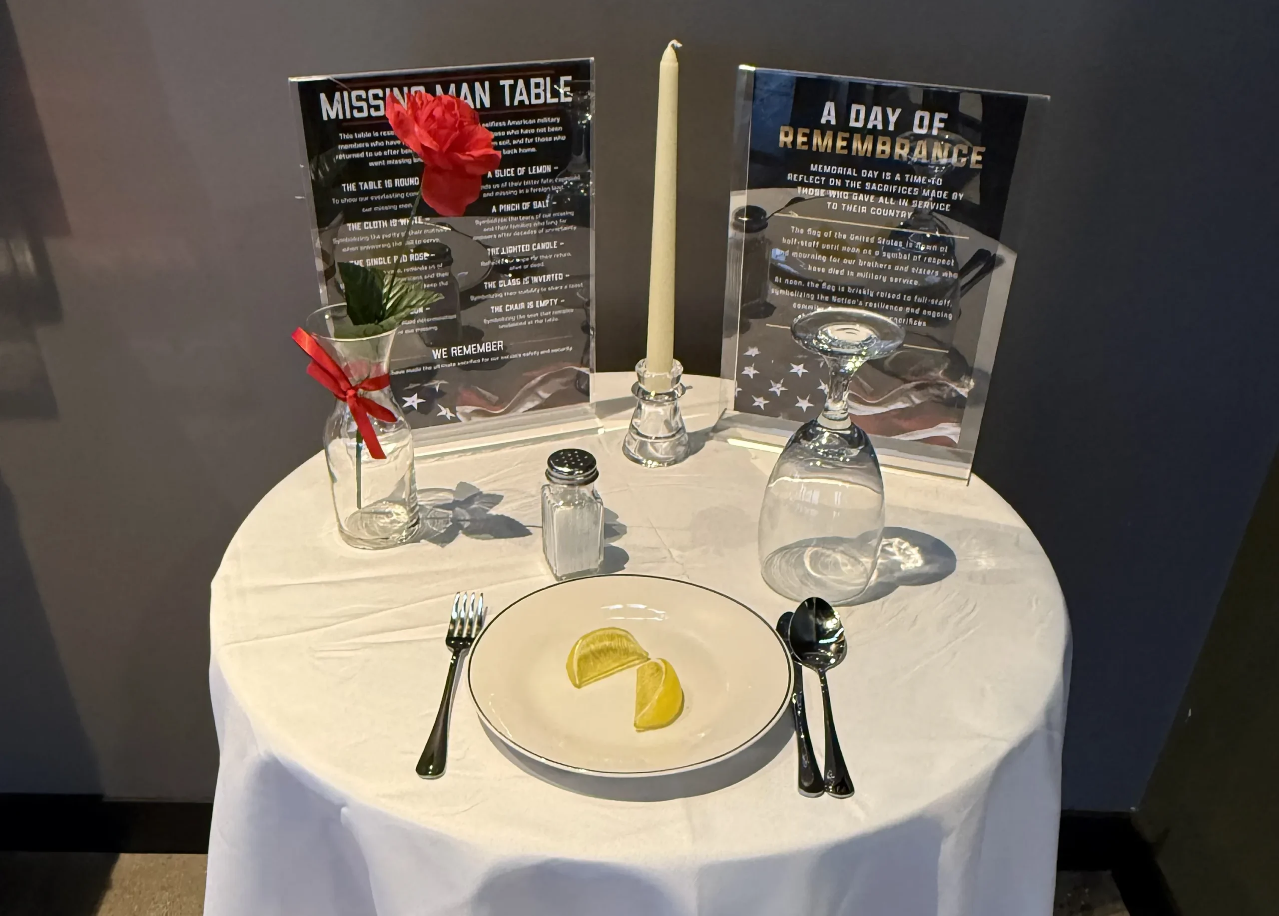 Missing Man Table Norfolk